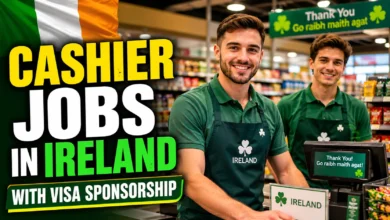 Cashier Jobs in Ireland with Visa Sponsorship 2026