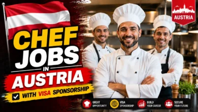 Chef Jobs in Austria with Visa Sponsorship 2026