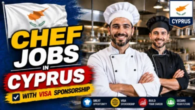 Chef Jobs in Cyprus with Visa Sponsorship 2026