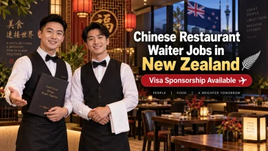 Chinese Restaurant Waiter Jobs in New Zealand with Visa Sponsorship 2026