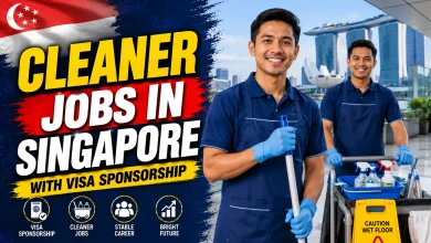 Cleaner Jobs in Singapore with Visa Sponsorship 2026