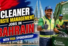 Cleaner Waste Management Jobs in Bahrain with Visa Sponsorship 2026