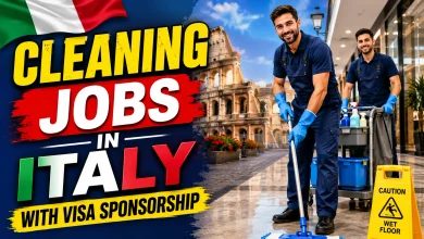 Cleaning Jobs in Italy with Visa Sponsorship 2026