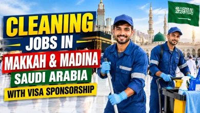 Cleaning Jobs in Makkah and Madina, Saudi Arabia with Visa Sponsorship 2026