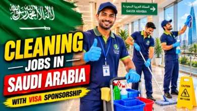 Cleaning Jobs in Saudi Arabia with Visa Sponsorship 2026