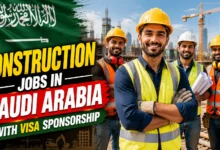 Construction Jobs in Saudi Arabia with Visa Sponsorship 2026