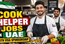 Cook Helper Jobs in UAE with Visa Sponsorship 2026