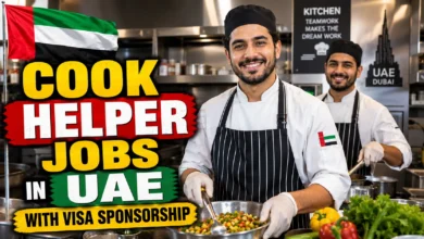 Cook Helper Jobs in UAE with Visa Sponsorship 2026