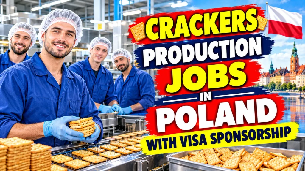 Crackers Production Jobs in Poland with Visa Sponsorship 2026
