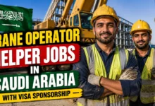 Crane Operator Helper Jobs in Saudi Arabia with Visa Sponsorship 2026