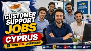 Customer Support Jobs in Cyprus with Visa Sponsorship 2026