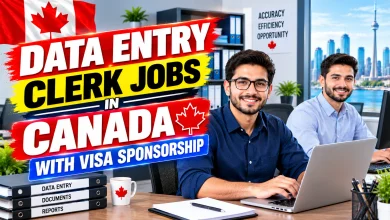 Data Entry Clerk Jobs in Canada with Visa Sponsorship 2026