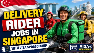 Delivery Rider Jobs in Singapore with Visa Sponsorship 2026