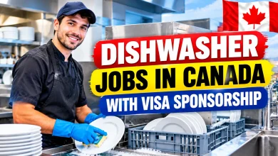 Dishwasher Jobs in Canada with Visa Sponsorship 2026
