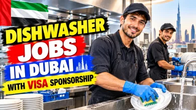 Dishwasher Jobs in Dubai with Visa Sponsorship 2026