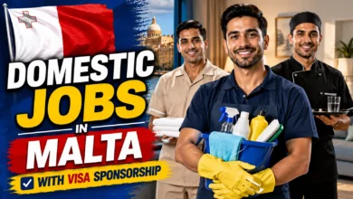Domestic Jobs in Malta with Visa Sponsorship 2026