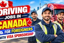 Driving Jobs in Canada for Foreigners with Visa Sponsorship 2026