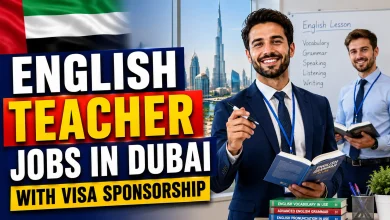 English Teacher Jobs in Dubai with Visa Sponsorship 2026