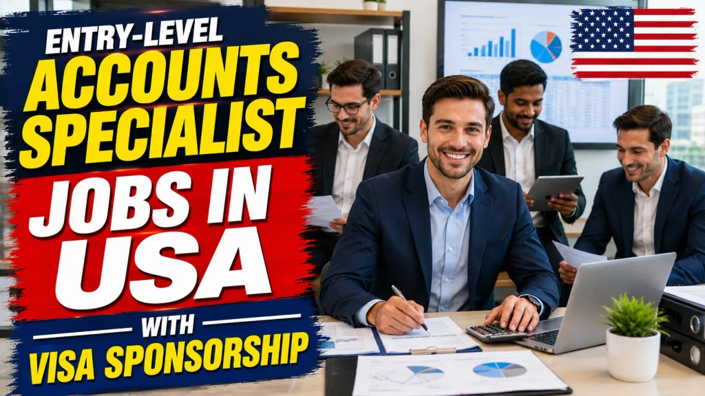 Entry-Level Accounts Specialist Jobs in USA with Visa Sponsorship 2026