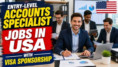 Entry-Level Accounts Specialist Jobs in USA with Visa Sponsorship 2026