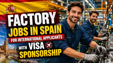 Factory Jobs in Spain for International Applicants with Visa Sponsorship 2026