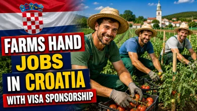 Farms Hand Jobs in Croatia with Visa Sponsorship 2026