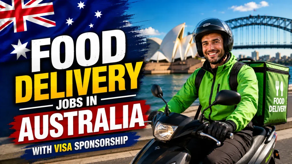 Food Delivery Jobs in Australia with Visa Sponsorship 2026