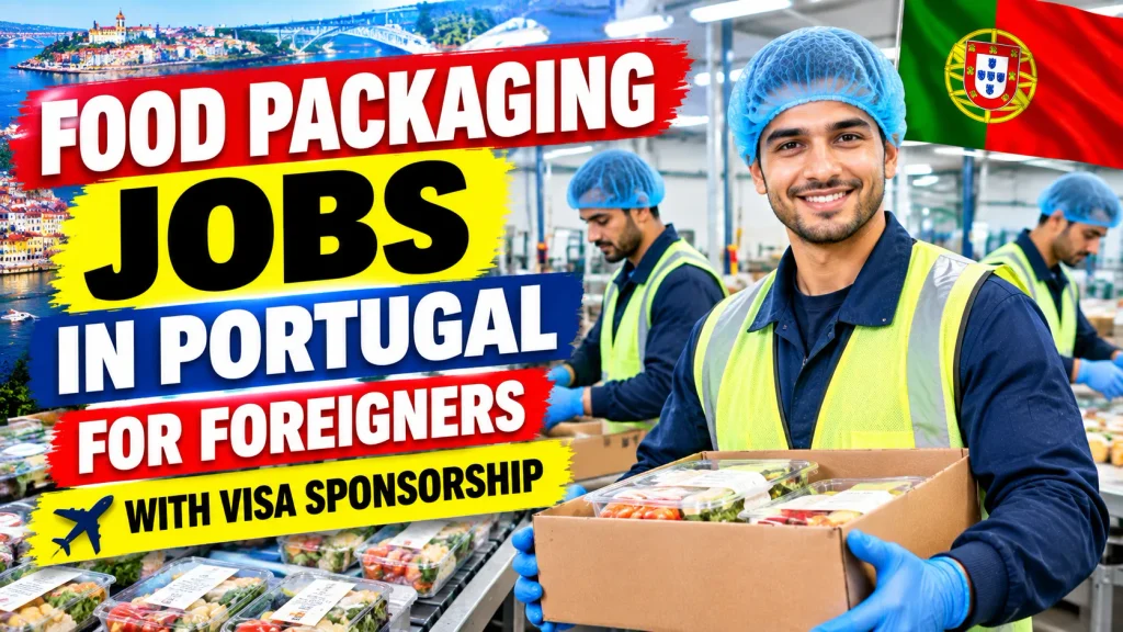 Food Packaging Jobs in Portugal for Foreigners with Visa Sponsorship 2026