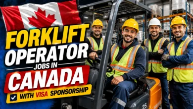 Forklift Operator Jobs in Canada with Visa Sponsorship 2026