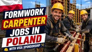 Formwork Carpenter Jobs in Poland with Visa Sponsorship 2026
