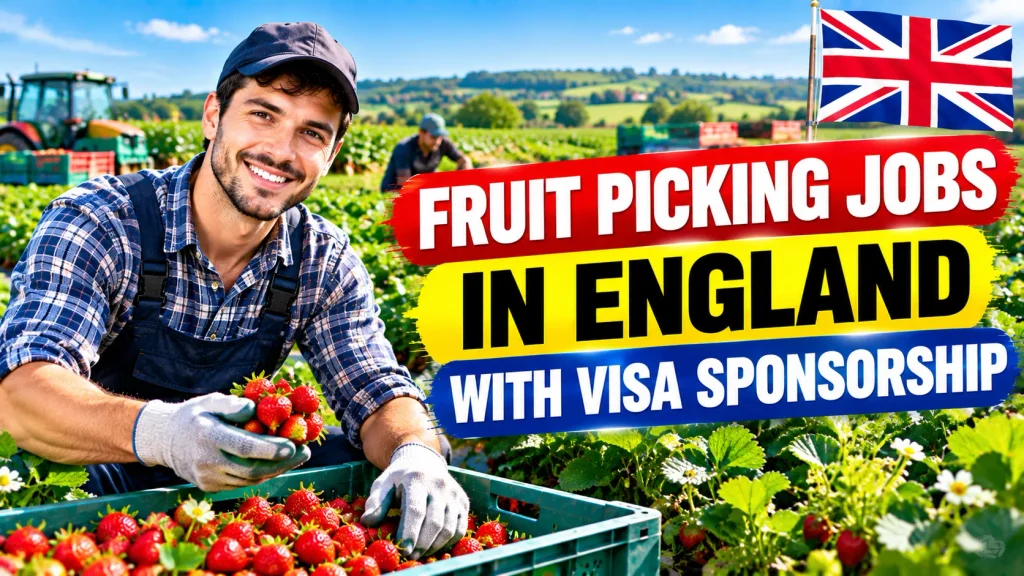Fruit Picking Jobs in England with Visa Sponsorship 2026