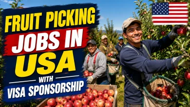 Fruit Picking Jobs in USA with Visa Sponsorship 2026
