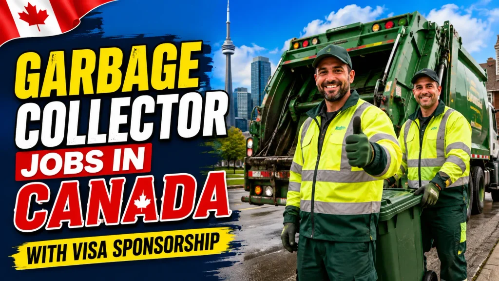 Garbage Collector Jobs in Canada with Visa Sponsorship 2026