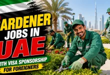 Gardener Jobs in UAE with Visa Sponsorship for Foreigners 2026