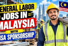 General Labor Jobs in Malaysia with Visa Sponsorship 2026