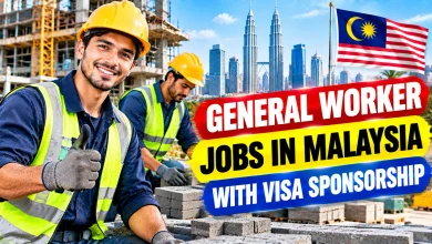 General Worker Jobs in Malaysia with Visa Sponsorship 2026