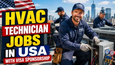 HVAC Technician Jobs in USA with Visa Sponsorship 2026
