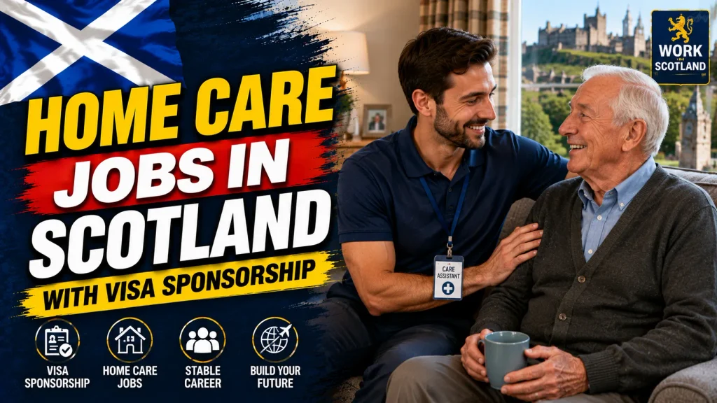 Home Care Jobs in Scotland with Visa Sponsorship 2026