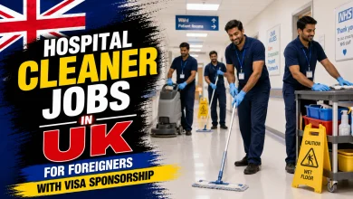 Hospital Cleaner Jobs in UK for Foreigners with Visa Sponsorship 2026
