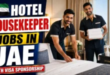 Hotel Housekeeper Jobs in UAE with Visa Sponsorship 2026