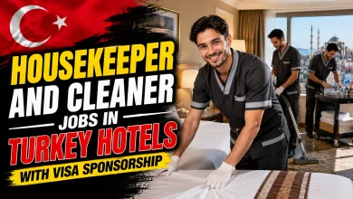 Housekeeper and Cleaner Jobs in Turkey Hotels with Visa Sponsorship 2026