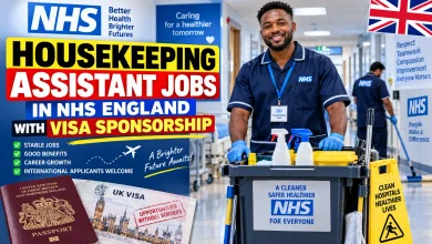 Housekeeping Assistant Jobs in NHS England with Visa Sponsorship 2026