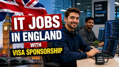 IT Jobs in England with Visa Sponsorship 2026