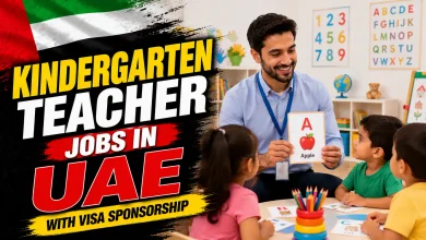 Kindergarten Teacher Jobs in UAE with Visa Sponsorship 2026