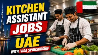Kitchen Assistant Jobs in UAE with Visa Sponsorship 2026