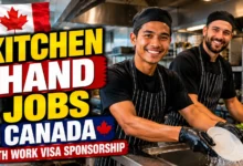 Kitchen Hand Jobs in Canada with Work Visa Sponsorship 2026 ($16.50 and $22.00 CAD Per Hour)