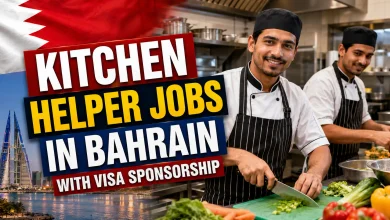 Kitchen Helper Jobs in Bahrain with Visa Sponsorship 2026