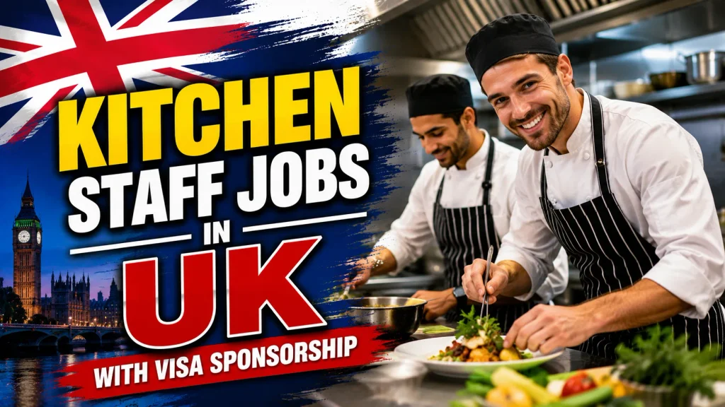 Kitchen Staff Jobs in UK with Visa Sponsorship 2026