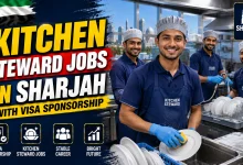 Kitchen Steward Jobs in Sharjah with Visa Sponsorship 2026