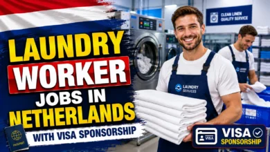 Laundry Worker Jobs in Netherlands with Visa Sponsorship 2026